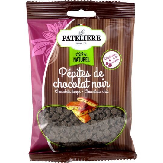 Pépites de Chocolat noir 100 g - LA PATELIERE - Savey